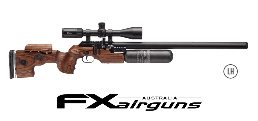 FX KING .177  LEFT HAND  600MM  GRS BROWN