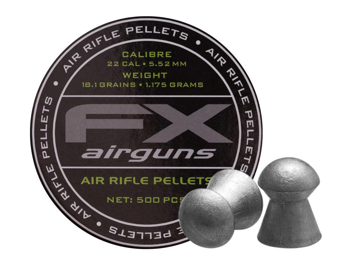 FX PREMIUM PELLETS (DIABOLO JUMBO EXACT HEAVY) .22 18.13GR (500 PCS)