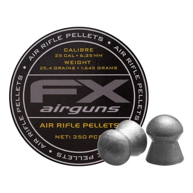 FX Premium Pellets (Diabolo EXACT KING) cal .25 / 6.35mm / 25.39gr (350 Pack)