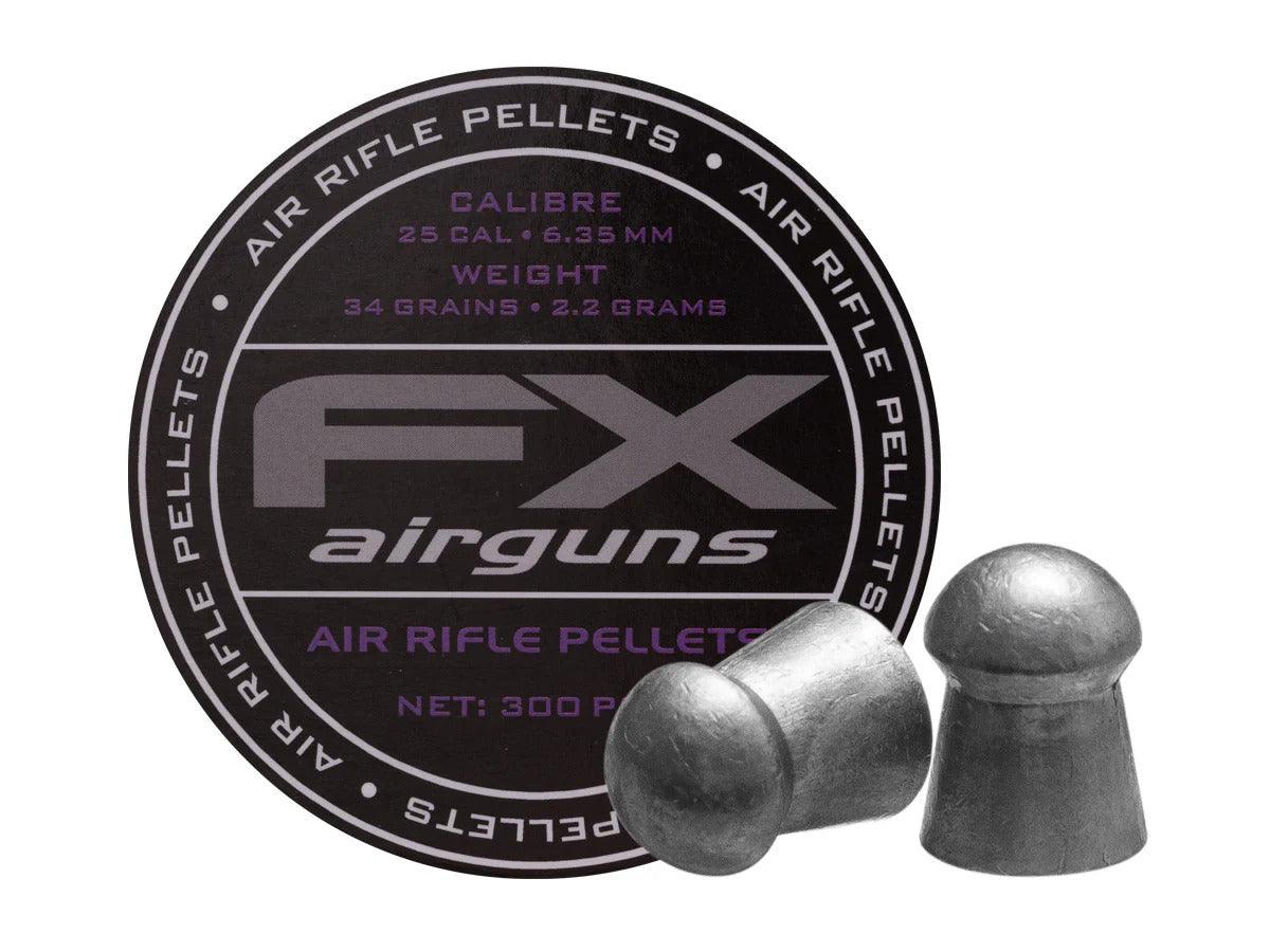 FX PREMIUM PELLETS (DIABOLO EXACT KING HEAVY MKII) .25 33.4GR (300 PCS)