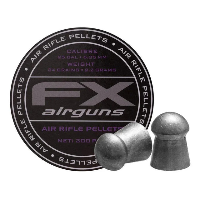 FX Premium Pellets (Diabolo EXACT KING HEAVY MKII) cal .25 / 6.35mm / 33.95gr (300 Pack)