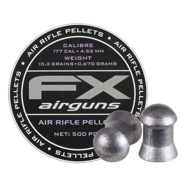 FX Premium Pellets (Diabolo EXACT HEAVY) cal .177 / 4.52mm / 10.34gr (500 Pack)