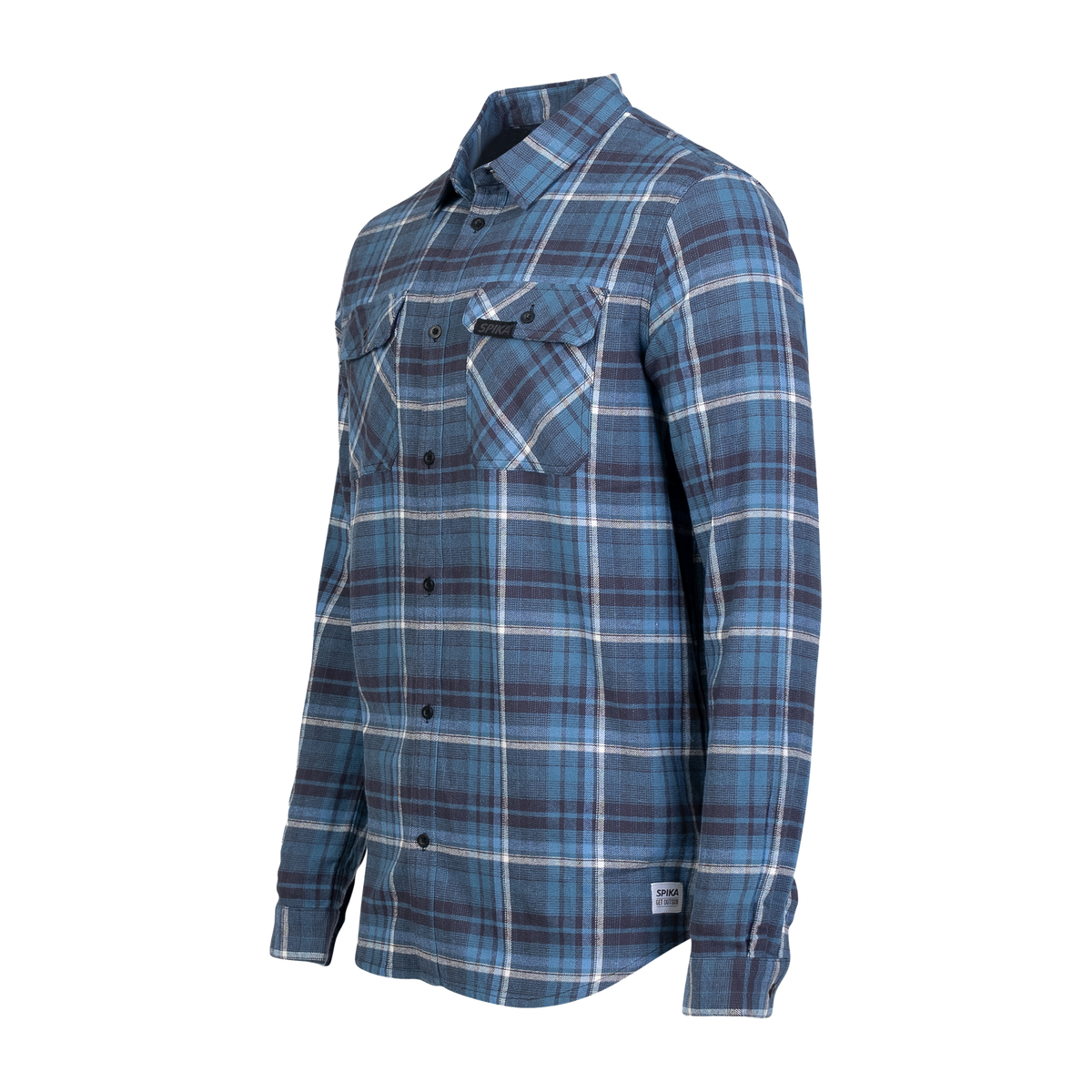 Spika Flannel Check Shirt - Mens - Moss Green - alternate view