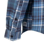 Spika Flannel Check Shirt - Mens - Moss Green - lifestyle shot