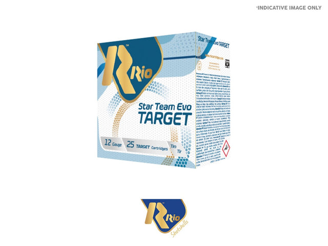 RIO STAR TEAM TARGET 12ga 28gm 7.5 Shot - Premium Clay Shooting Ammo Pack price