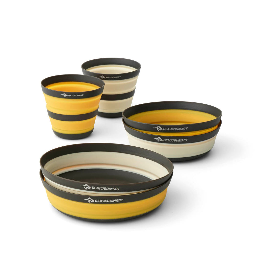 Frontier Ultralight Collapsible Dinnerware Set - [6 Piece]