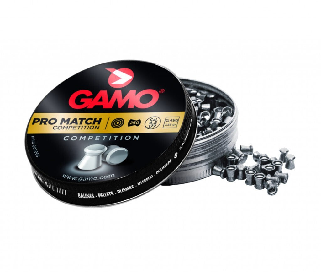 Gamo Pro-Match .177 (flat) Premium Pellets (500 x tin)