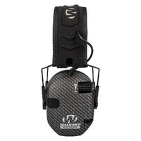Walker's Razor Slim Electronic Multicam Muffs in Carbon