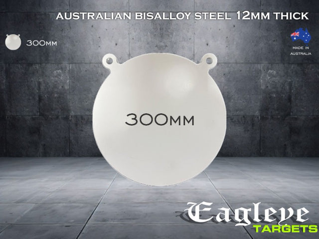 Steel Gongs - Bisalloy - White / 300mm