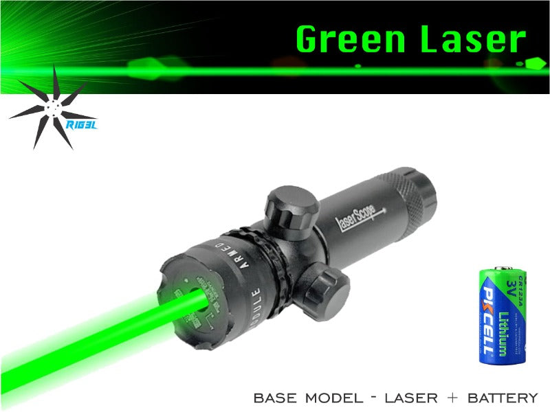 Laser - Green + Battery (rechargeable)