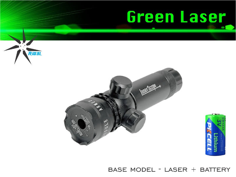 Laser - Green + Battery (rechargeable)