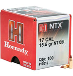 HORNADY 17 CAL .172 15.5 GR NTX®