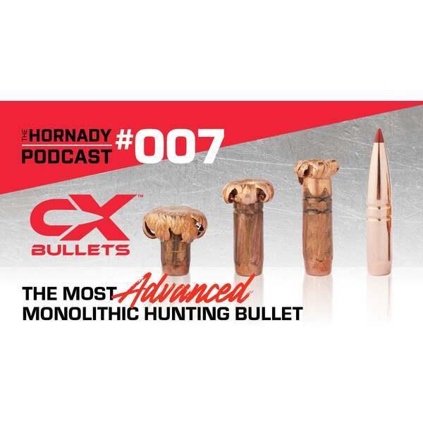 HORNADY .277 270 CAL 100 GRAIN CX PROJECTILES 50 PACK