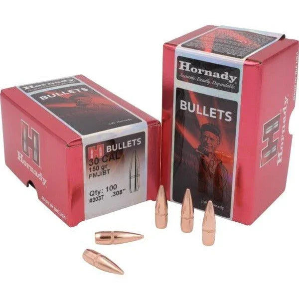 Hornady GMX 30 Cal (.308) 150gr Projectiles (50/box)