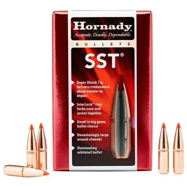 Hornady .308 30 Cal 165 Grain Sst Interlock Projectiles 100 Pack