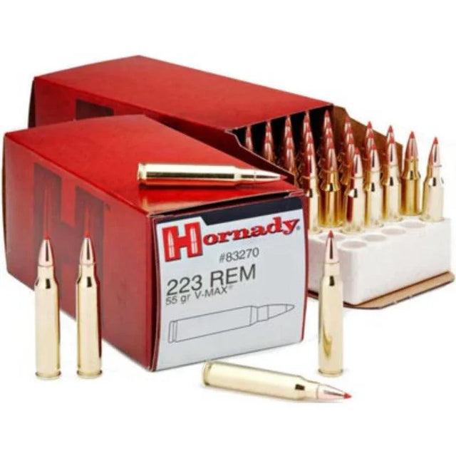 Hornady 223 Rem 55 Gr V-Max (50)
