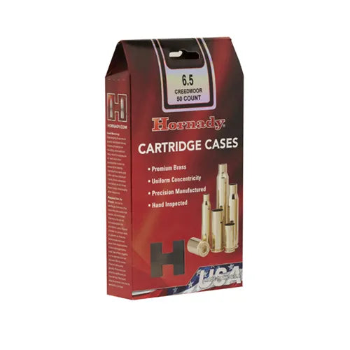 Hornady Brass 6.5 Creedmoor Large Primer Pocket Unprimed (Pkg. of ...