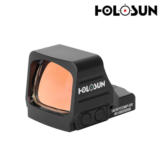 Holosun HS507COMP-GR; Miniature Reflex Sight; Multi Reticle - **GREEN**