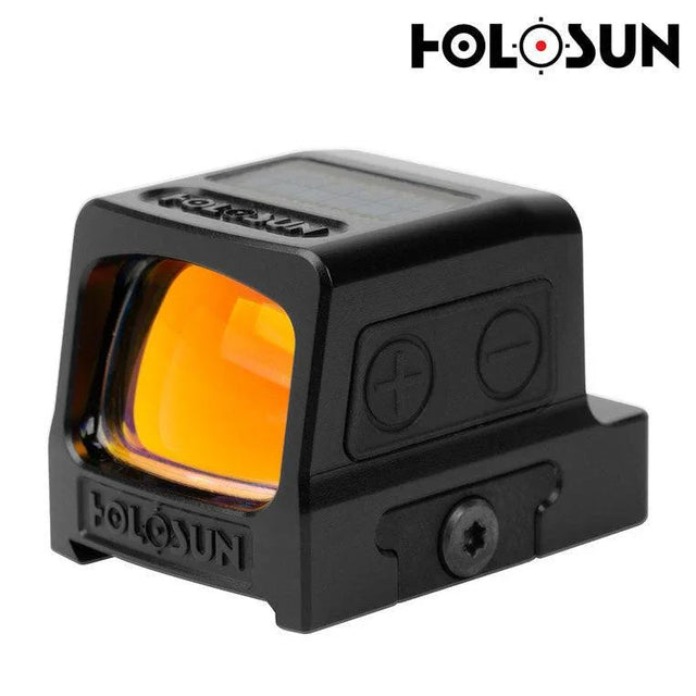 Holosun HE509T-GR-X2; Enclosed Reflex Sight; Titanium Housing; 2 MOA Dot or 32 MOA Circle Dot; Solar/Battery - **GREEN**