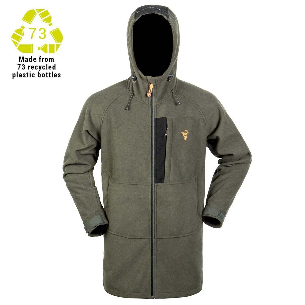 HUNTERS ELEMENT SENTRY BUSH COAT FULL ZIP FOREST GREEN