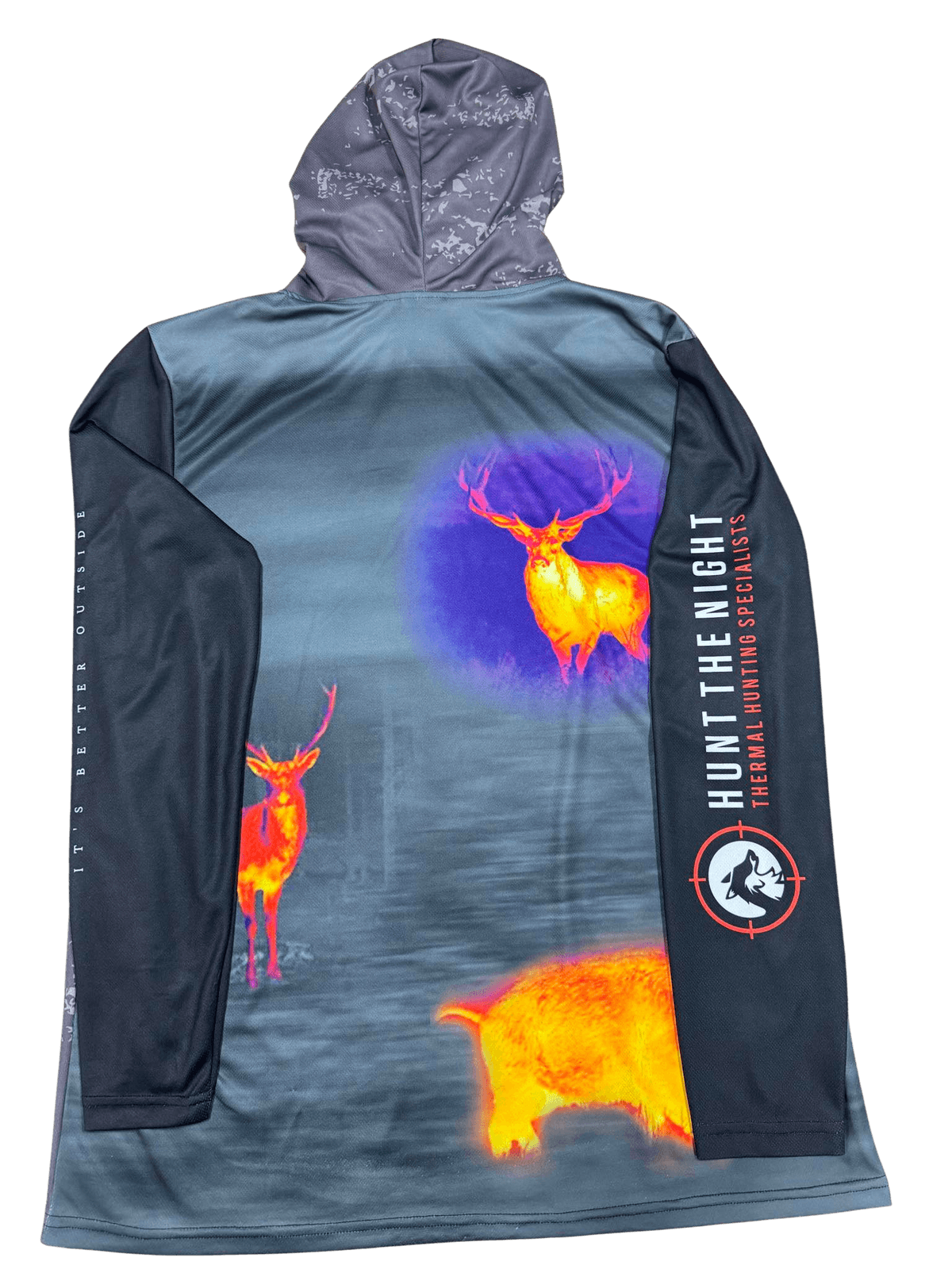 HUNT THE NIGHT LIGHT WEIGHT HOODIE