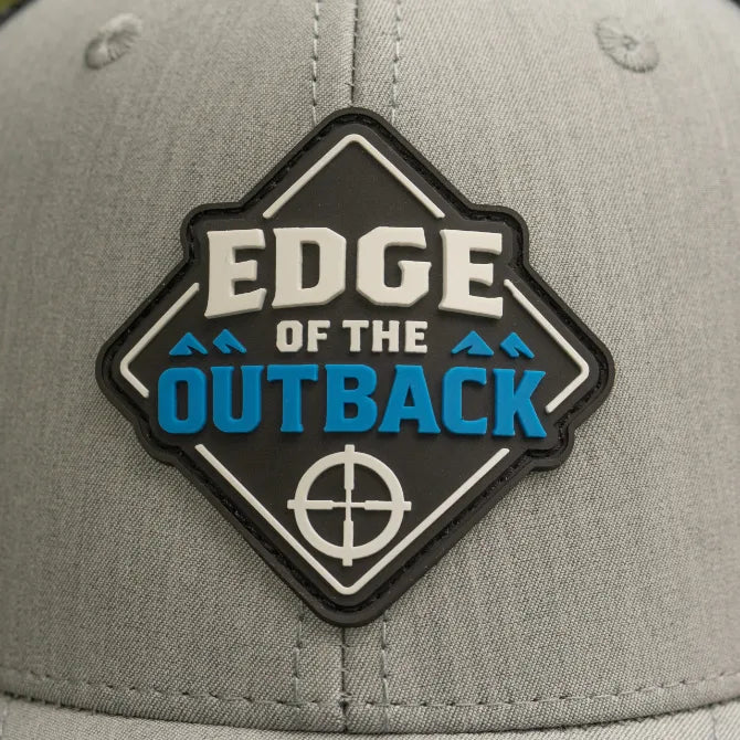 EDGE of the OUTBACK Grey Trucker Cap