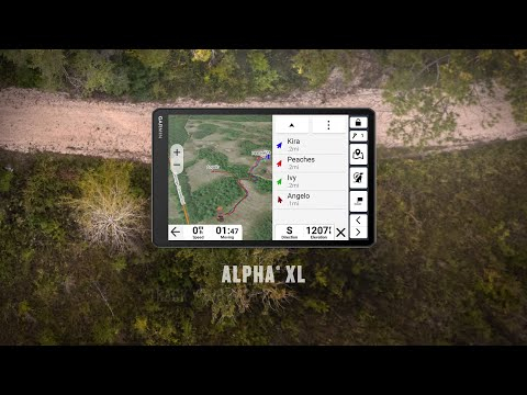Garmin Alpha XL Dog Tracking GPS Navigator
