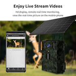 CCOP 4G Live Stream with solar panel Trail Camera