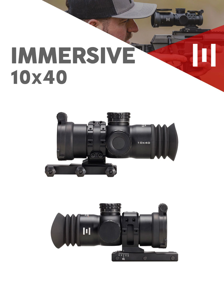 Element Optics Immersive Series (MRAD APR-1C, 1-x40)