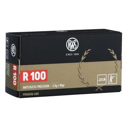 Rws 22lr R100 40gr Lrn 50 Pack