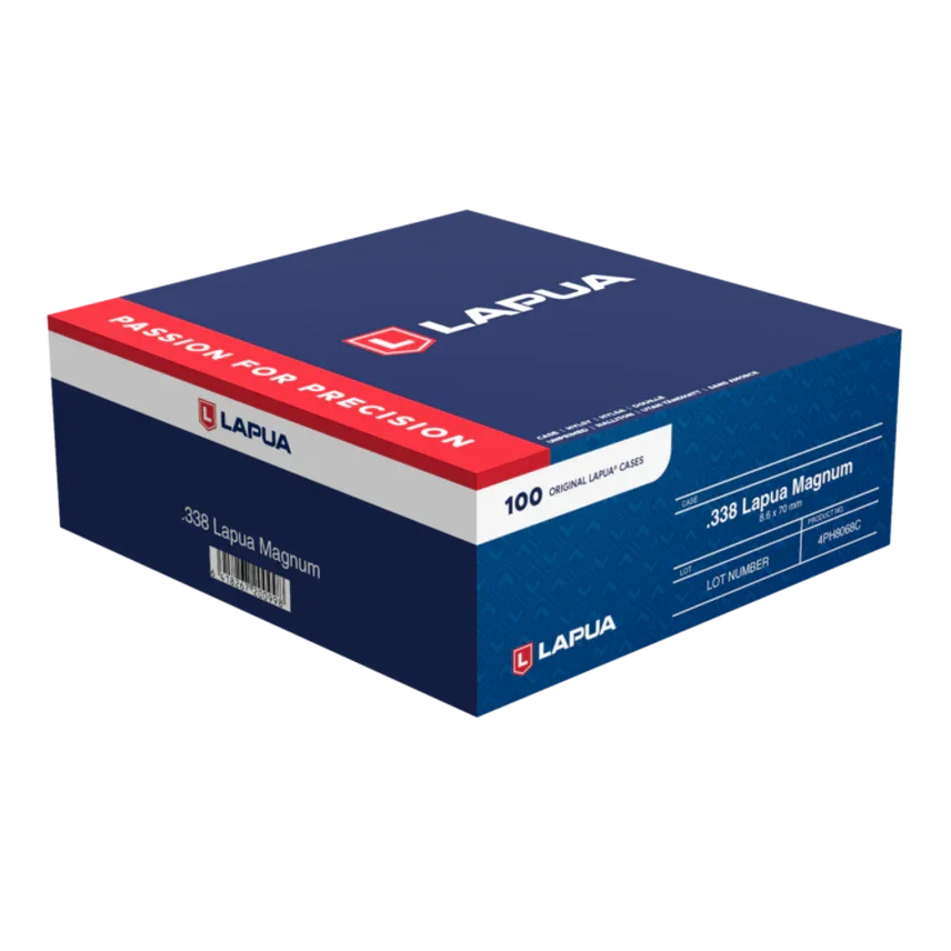 LAPUA BRASS 338 LAPUA 100PK - Hunt The Night