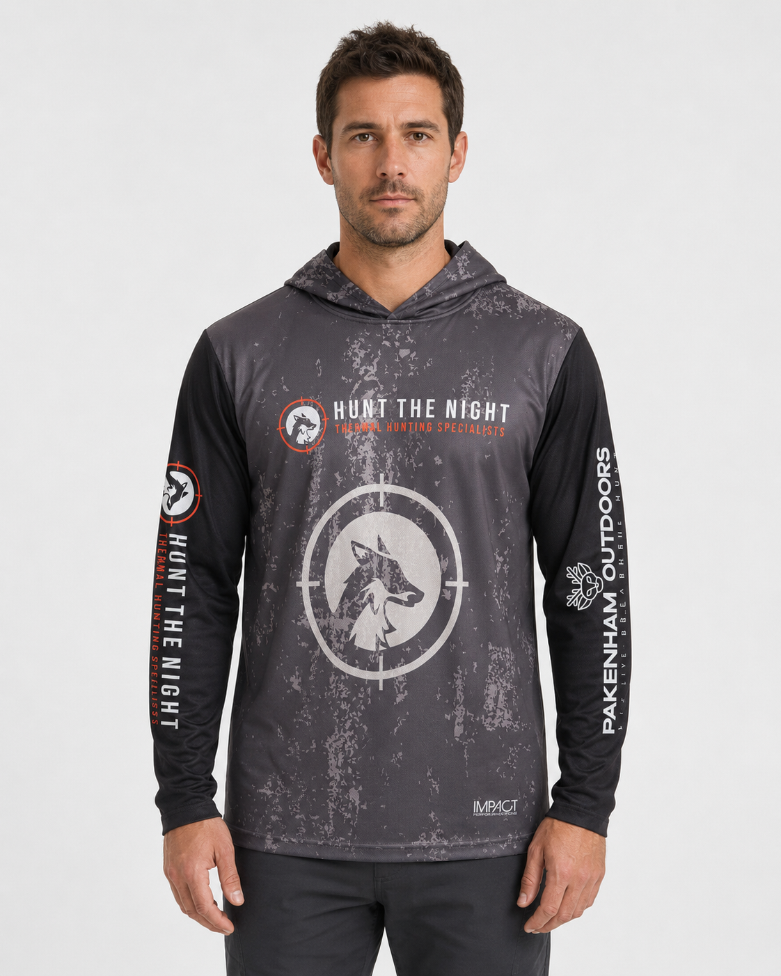 Hunt The Night Light Weight Hoodie