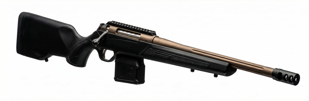 LITHGOW ARMS LA102 223 REM WALER BURNT BRONZE 10RND MAG 1/2X28TPI UNEF 16.5" BRAKE