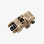 Magpul MBUS Sight - Rear - FDE