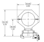 Magne-Tech Magnetic 30mm Scope Ring Mount