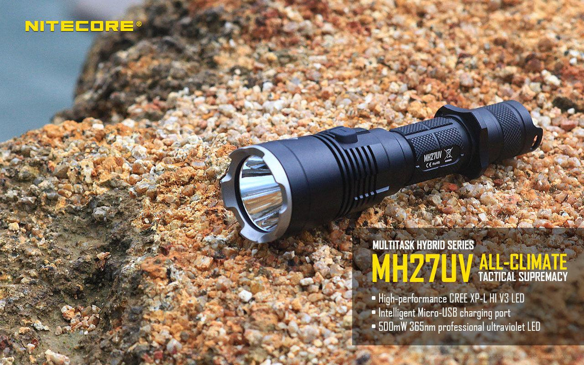 NITECORE MH27UV HUNTING KIT - 1000 LUMENS