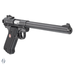 RUGER MKIV 22LR TARGET BLUED 140mm