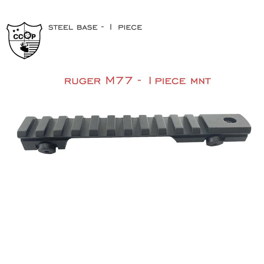 thumbnail image 2 of CCOP USA Picatinny Scope Base For Ruger M77 Mark II Short Action - MNT-RUGM77MK2SAUH 2 of 6
