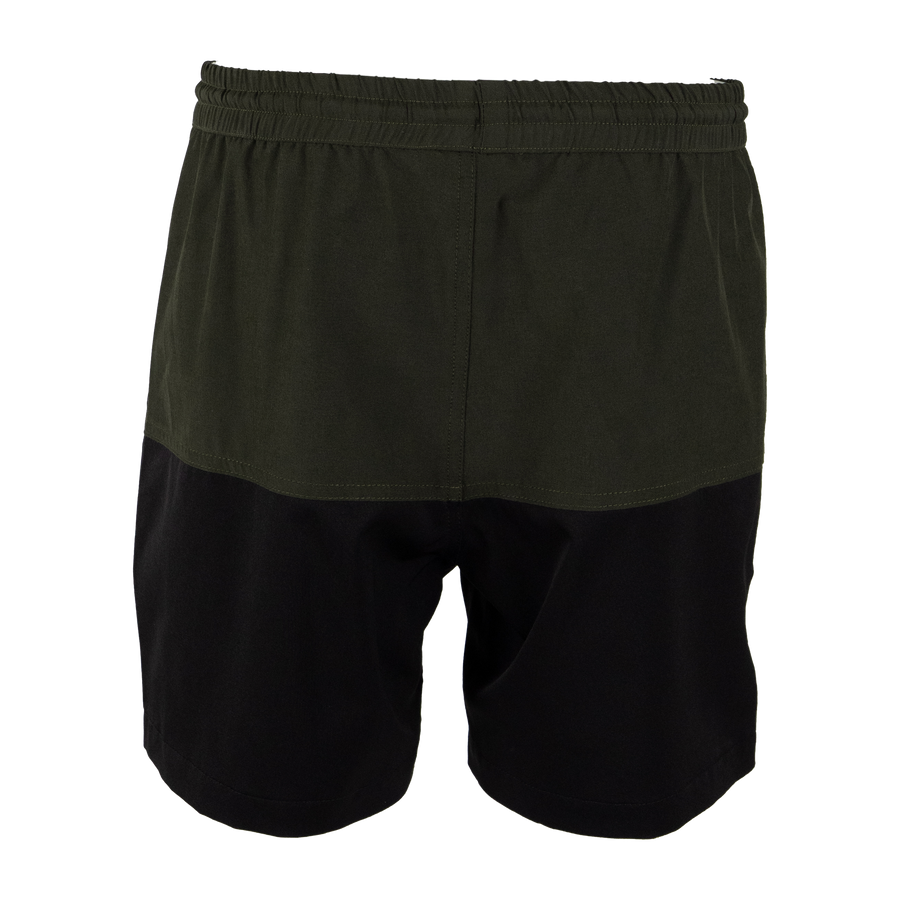 Spiker Mako Shorts - Youth - Olive/Black - side view
