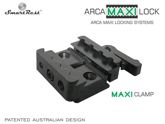 SmartRest Arca MAXI Lock - Clamp Only - Arca and Picatinny clamp