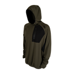 Spika Microfleece Hoodie - Mens Olive Summit