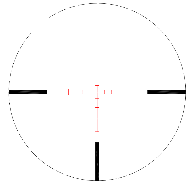 Nikko Diamond Long Range 6-24x50 30mm Tube Rifle Scope - Illuminated Hold Fast Reticle