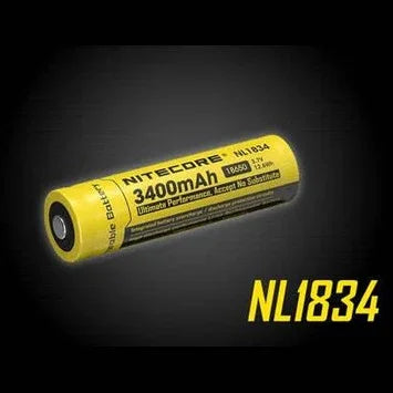 Nitecore Nl1834 3400mah 18650 Rechargeable Battery