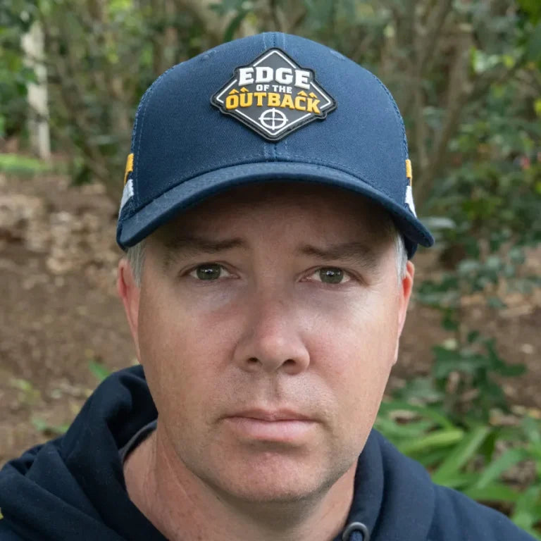 EDGE of the OUTBACK Navy Trucker Cap