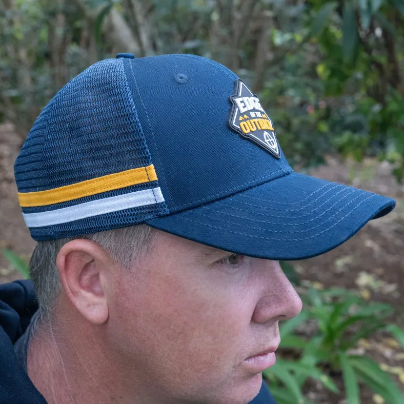 EDGE of the OUTBACK Navy Trucker Cap