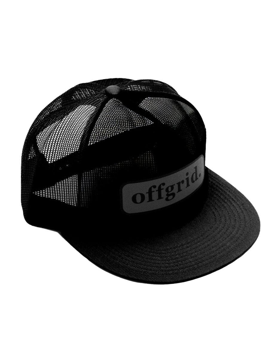 Offgrid full mesh snapback trucker