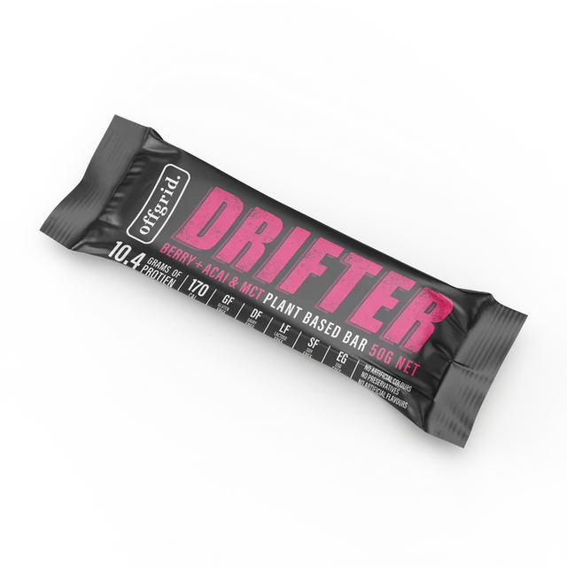 Drifter plant based protein bars