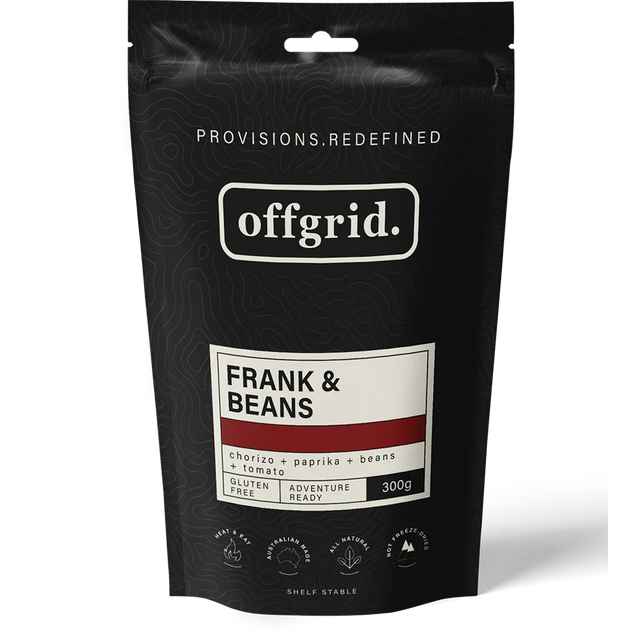 Offgrid frank & beans heat & eat meal - 300gr