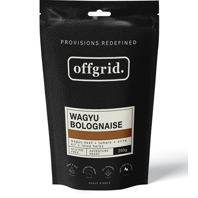 Offgrid wagyu bolognaise heat & eat meal - 250gr