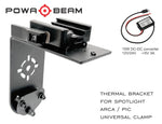 Powa Beam 7" Thermal Mount Bracket Arca and Pic Uni clamp